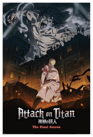 Attack On Titan S4 Eren Onslaught - plakat