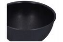 Miska plastikowa czarna Ø15 cm miseczki do lodów deserów przekąski 0,75l