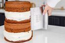ŁOPATKA DO CIASTA szpatułka skrobak noż cukierniczy miarka do ciasta tortów