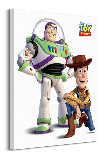 Toy Story (Buzz and Woody) - Obraz na płótnie