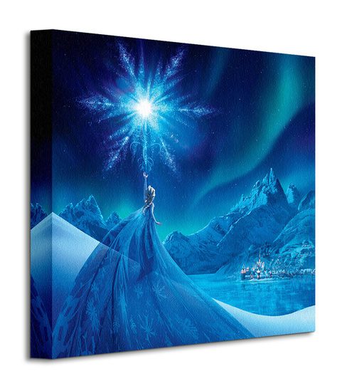 Frozen Elsa Ice Star - Obraz na płótnie