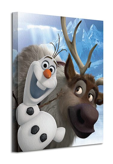 Frozen (Olaf and Sven) - Obraz na płótnie