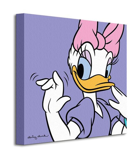 Daisy Duck (Lilac) - Obraz na płótnie