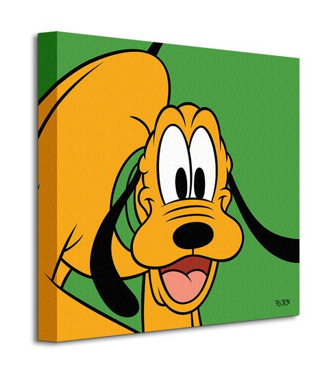 Pluto (Green) - Obraz na płótnie