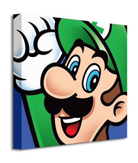 Super Mario (Luigi) - Obraz na płótnie