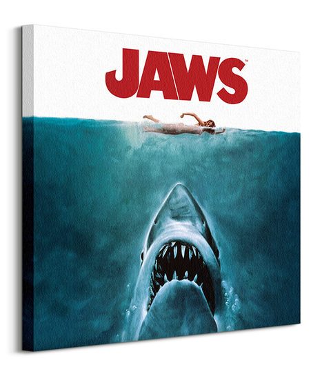 Jaws (One Sheet) - Obraz na płótnie