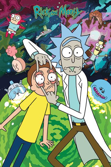 Rick and Morty Watch - plakat z serialu