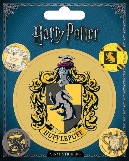 Harry Potter Hufflepuff - naklejki (vlepki)