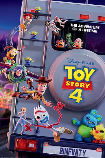 Toy Story 4 Adventure Of A Lifetime - plakat filmowy