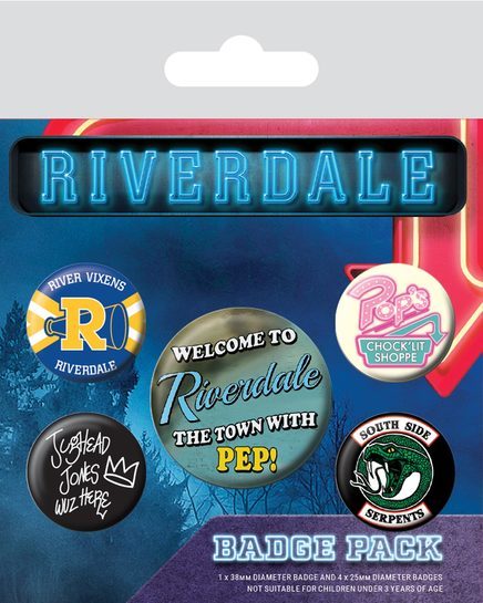 Riverdale Icons - przypinki metalowe