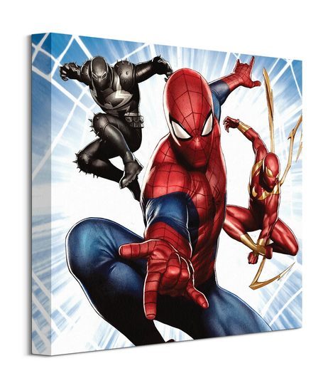 Spider-Man Trio - obraz na płótnie