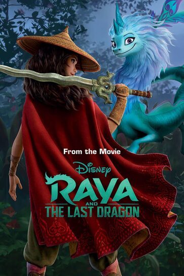 Raya and the Last Dragon Warrior in the Wild - plakat