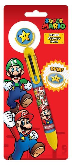 Super Mario Burst - długopis wielokolorowy