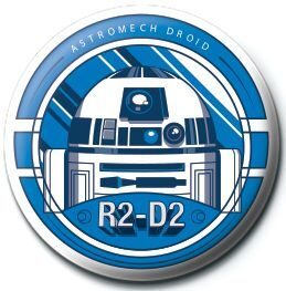 Star Wars R2-D2 - przypinka
