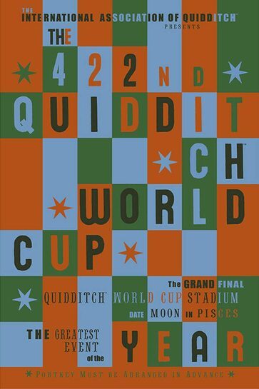 Cały plakat Harry Potter Quidditch World Cup.