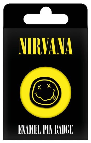 Nirvana Smiley - przypinka