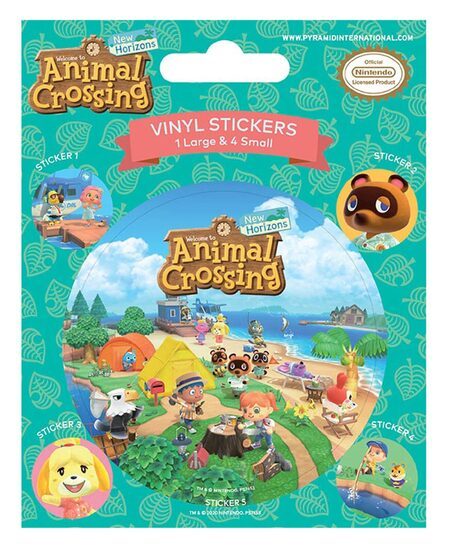 Animal Crossing Island Antics - naklejki