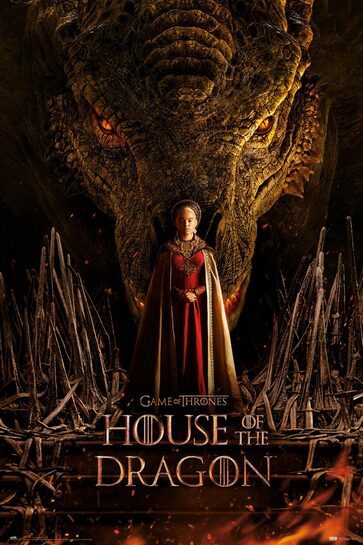 House Of The Dragon Rhaenyra Targaryen - plakat