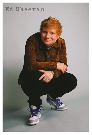 Ed Sheeran Crouch - plakat