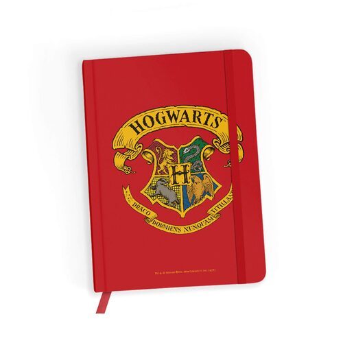 Harry Potter Hogwarts Red - notes A5