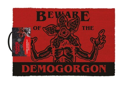 Stranger Things 4 Beware Demogorgon - wycieraczka