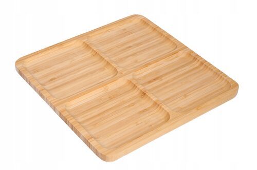 Deska do serwowania talerz drewniany taca bambus