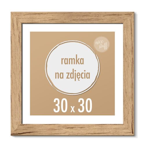 Ramka na zdjęcia 30x30 cm Brzoza