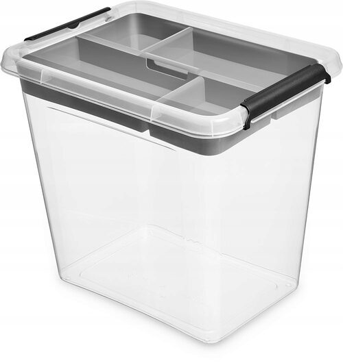 Pudło pojemnik plastikowy box organizer 30l