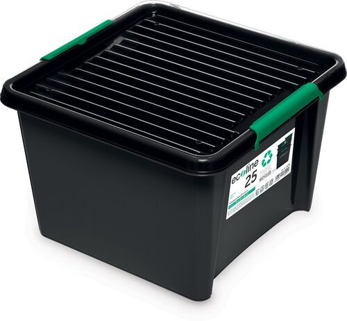 Organizer plastikowy pojemnik box pokrywa 25l