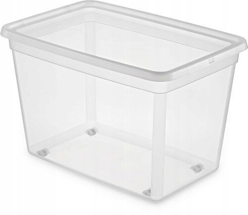 Pudło pojemniki plastikowe organizer box 60l