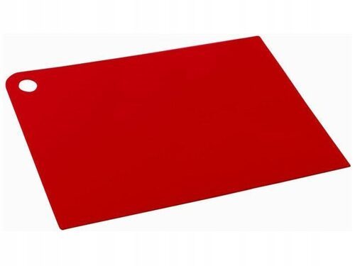 Deska do krojenia plastikowa kuchenna czerwona