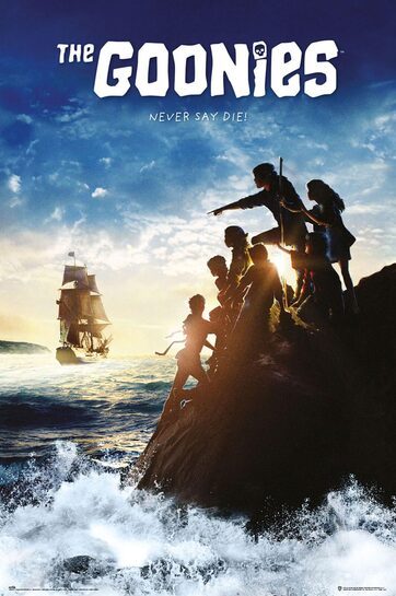 The Goonies Never Say Die - plakat