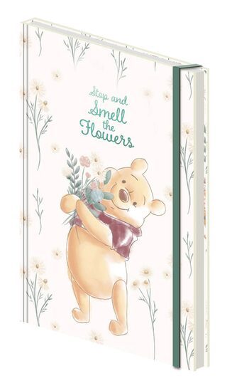 Winnie The Pooh Stop And Smell The Flowers - notes A5, 80 kartek w linię