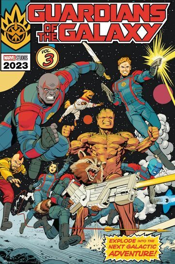 Marvel Guardians of the Galaxy Vol 3 Comic - plakat