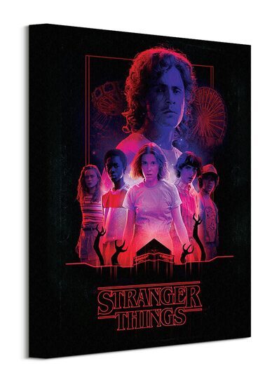 Stranger Things Horror - obraz na płótnie