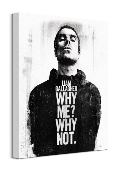 Liam Gallagher Why Me Why Not - obraz na płótnie