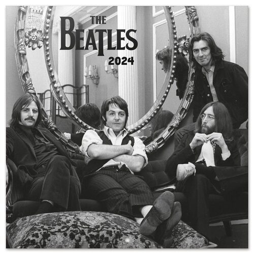 Okładka Oficjalnego Kalendarza Ściennego The Beatles 2024