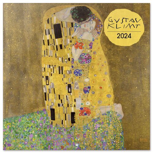 Kalendarz ścienny Gustav Klimt 2024 - Okładka