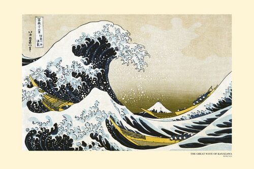 The Great Wave Of Kanagawa - plakat