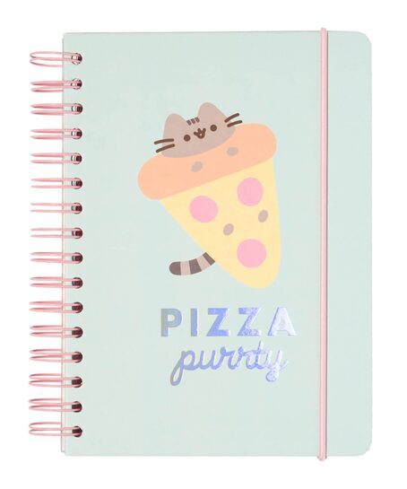 Pusheen Pizza Purrty - notes A5, 80 kartek w kropki