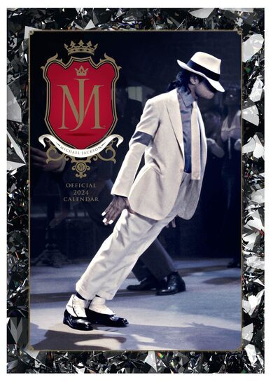 Michael Jackson 2024 Kalendarz - Okładka z ikoną muzyki