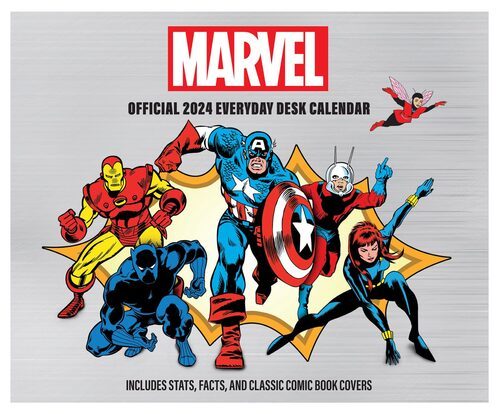 Marvel - kalendarz zdzierak 2024
