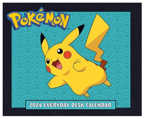 Pokemon - kalendarz zdzierak 2024