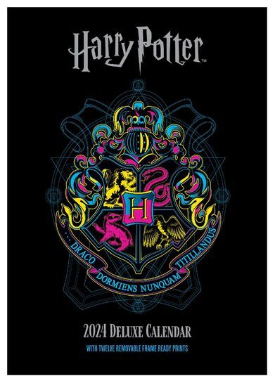 Harry Potter Deluxe - kalendarz A3 na 2024 rok
