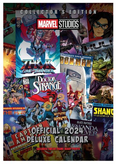 Marvel Deluxe - kalendarz A3 na 2024 rok