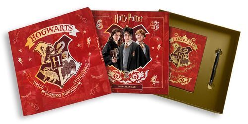 Harry Potter - zestaw na prezent długopis, kalendarz, pamiętnik 2024