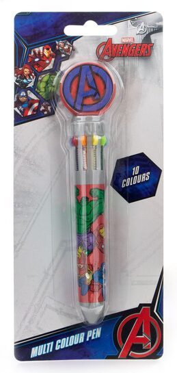 Avengers Hero Club - wielokolorowy długopis, 10 kolorów