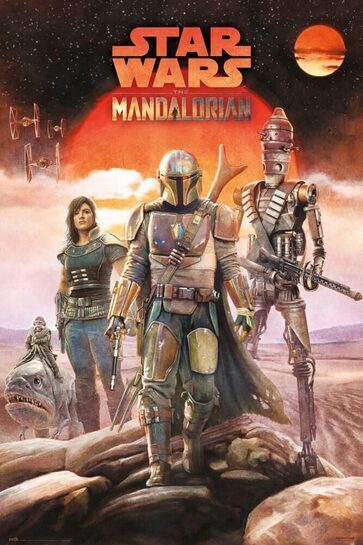 Star Wars The Mandalorian - plakat 61x91,5 cm