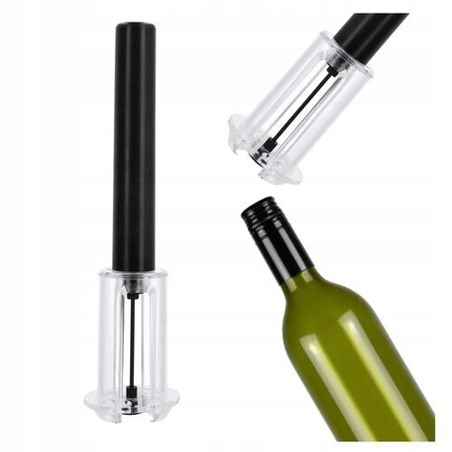 Korkociąg ciśnieniowy otwieracz do wina próżniowy pod ciśnieniem 19,3 cm