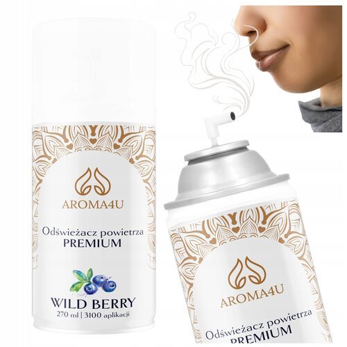 Odświeżacz powietrza spray zapas wkład zapach PREMIUM 270 ml perfumy wnętrz